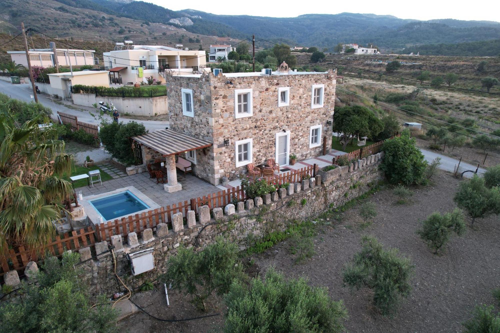 Traditional Kos Villa With Swimming Pool, Lawn Yard And Bbq Cidade de Kos Exterior foto